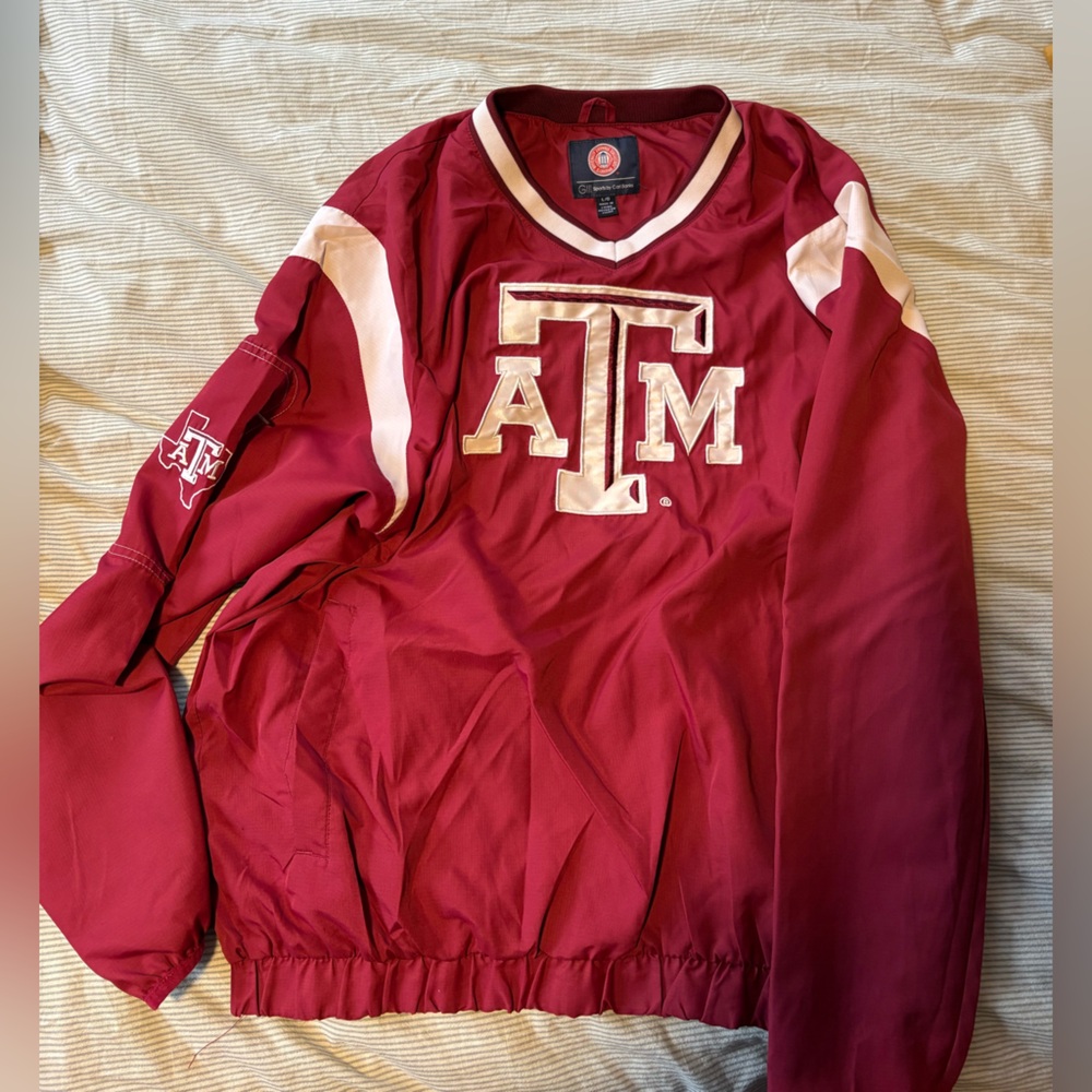 Texas A&M Maroon Pullover Jacket
